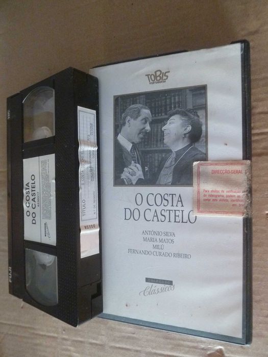 Cassete de vídeo VHS de filmes antigos - VÁRIOS