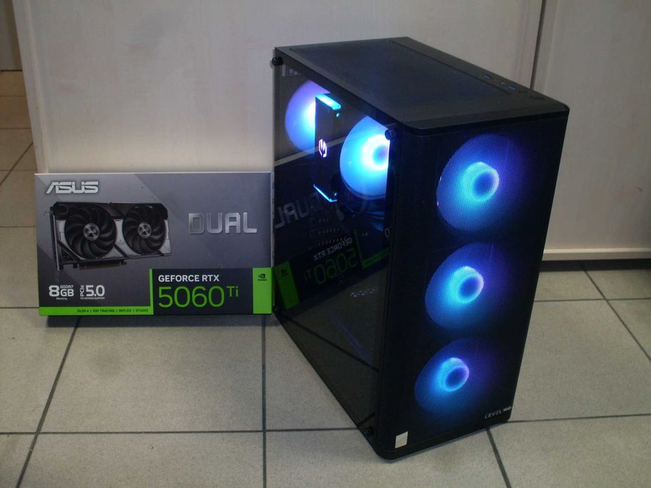 MEGA KOMPUTER Ryzen 9600X, RTX 5060 Ti, 32GB DDR5 6000 Mhz, SSD 1TB
