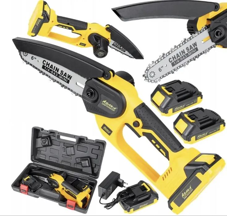 Акумуляторна ланцюгова міні пила ASAKA ASCD-21V