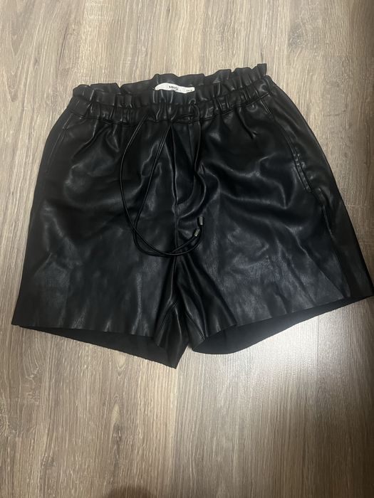 Кожані шкіряні шорти Mango замінник