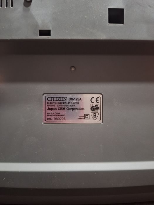 Kalkulator Citizen  cx-123A