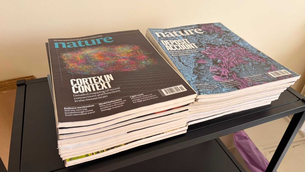 Revista Nature em inglês