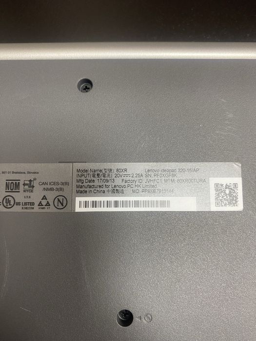 Ноутбук Lenovo idealPad 320-15ІАР