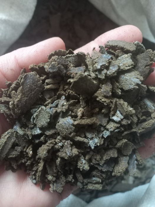 Макуха из подсолнечника . Жареная.