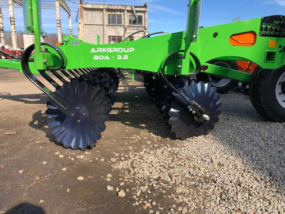 Борона дискова БДА-Шарк-3,2 двойний коток АРК-Груп(дискатор,лущильник)