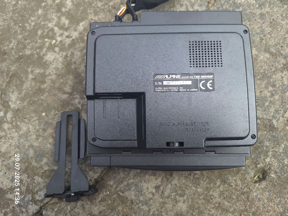 Alpine NVE-N055ZP + Alpine TME-M006SP Radio z nawi. + LCD