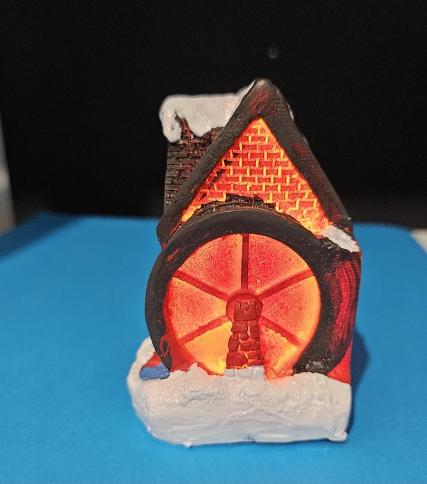 Ozdoba świateczna - Mini domek Bożonarodzeniowy