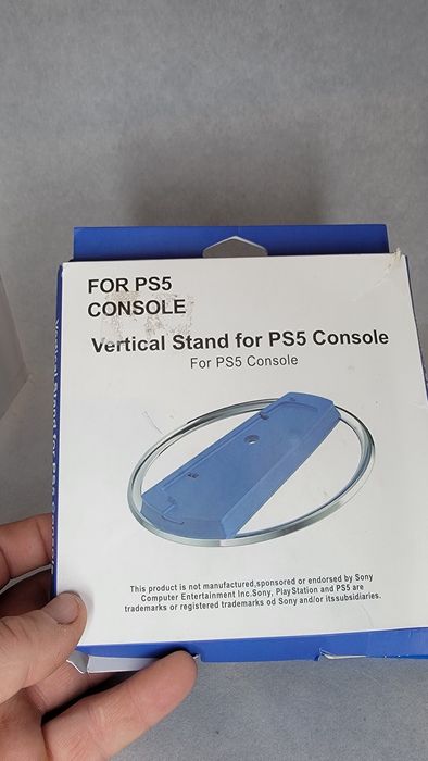 Вертикальна підставка для консолей PS5