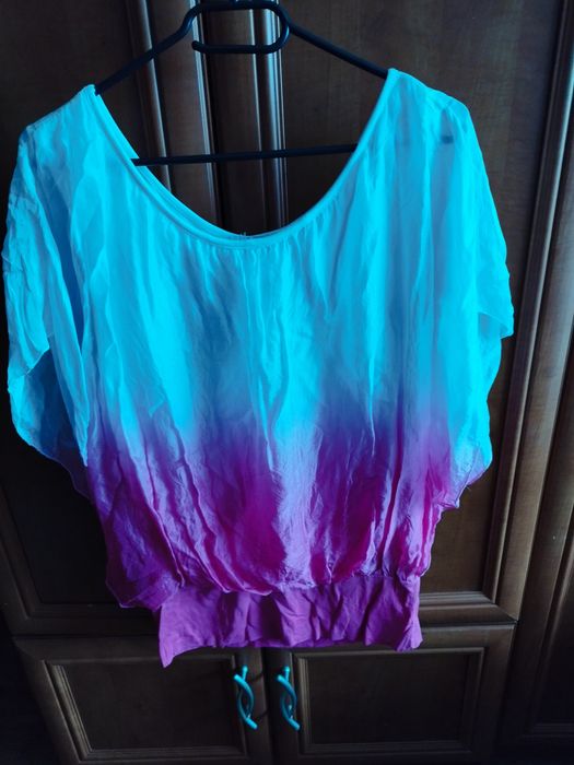 Bluzka damska ombre, nietoperz L/XL