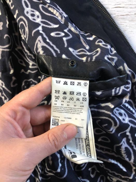 Шкіряна куртка hugo boss оригінал