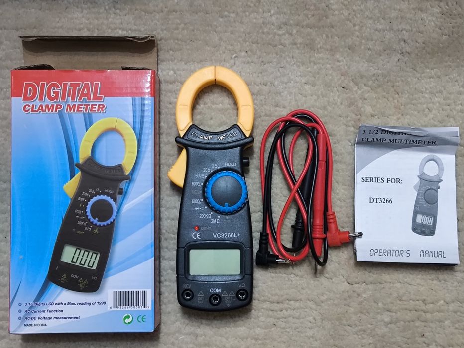 Токові кліщі VC3266L+