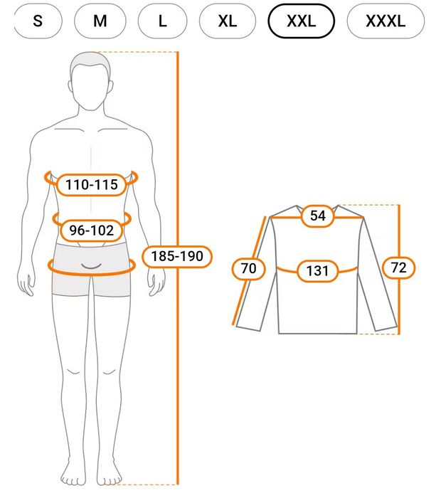 Jesienno -zimowa męska kurtka z kapturem