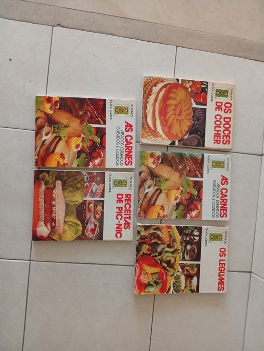 Livros "Os trunfos da boa cozinha"