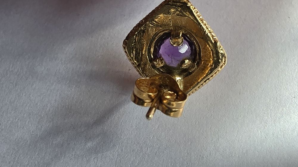 Brincos ouro 14kt com perola