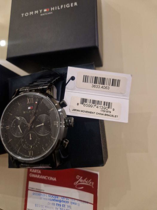 Zegarek Męski Nowy TOMMY HILFIGER