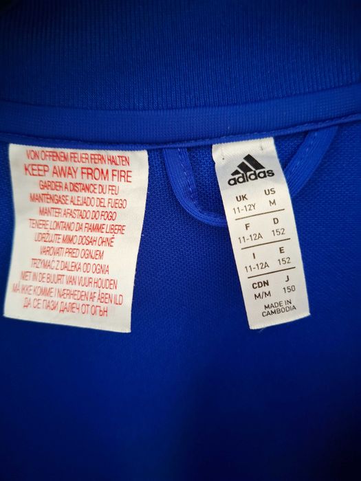 Casaco de treino Adidas "Tiro 19" - p/ criança entre os 10 e 13 anos