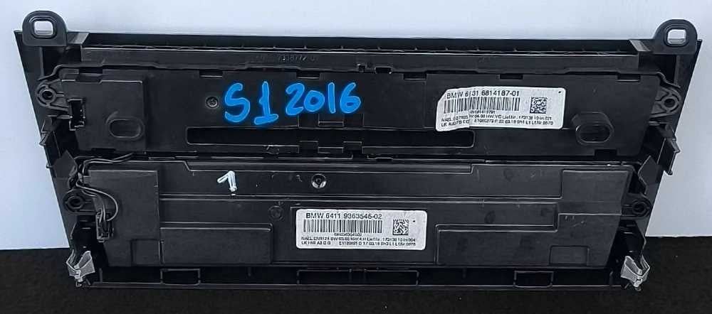 Comando Chauffage / Sofagem 9363545-02 - BMW 1