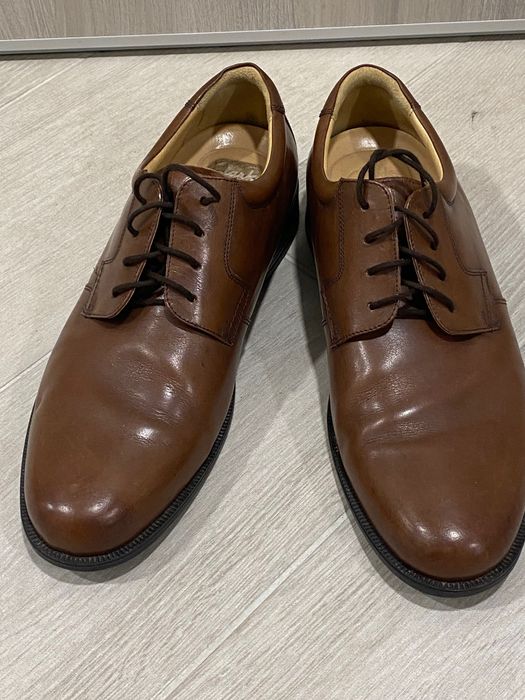 Шкіряні туфлі Clark’s, розмір 45-46