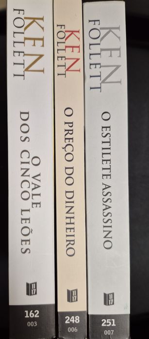 Livros de bolso de Ken Follett