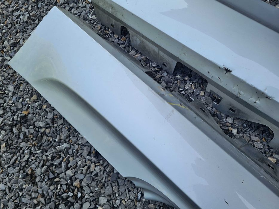 Komplet listw listwa progowa Mpakiet BMW E92 E93 lewa prawa 354 Titansilber