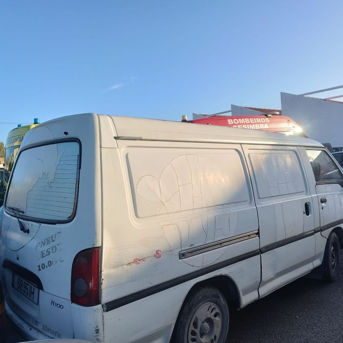 Hyundai H100-Motor AVARIADO, Junta da cabeça queimada