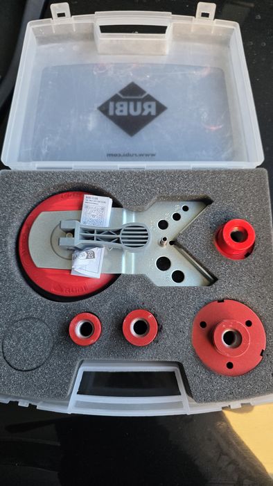 Kit coronas cranianas de diamante rubi para ceramica