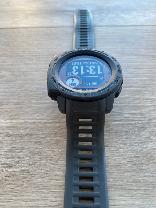 Garmin Instinct Solar | Зовнішньо відмінний | Не працює Bluetooth