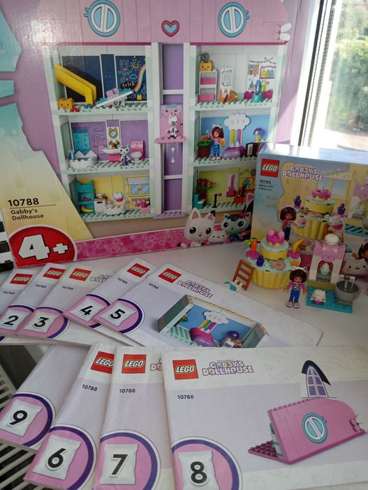Gabby's Dollhouse Lego 4 набори