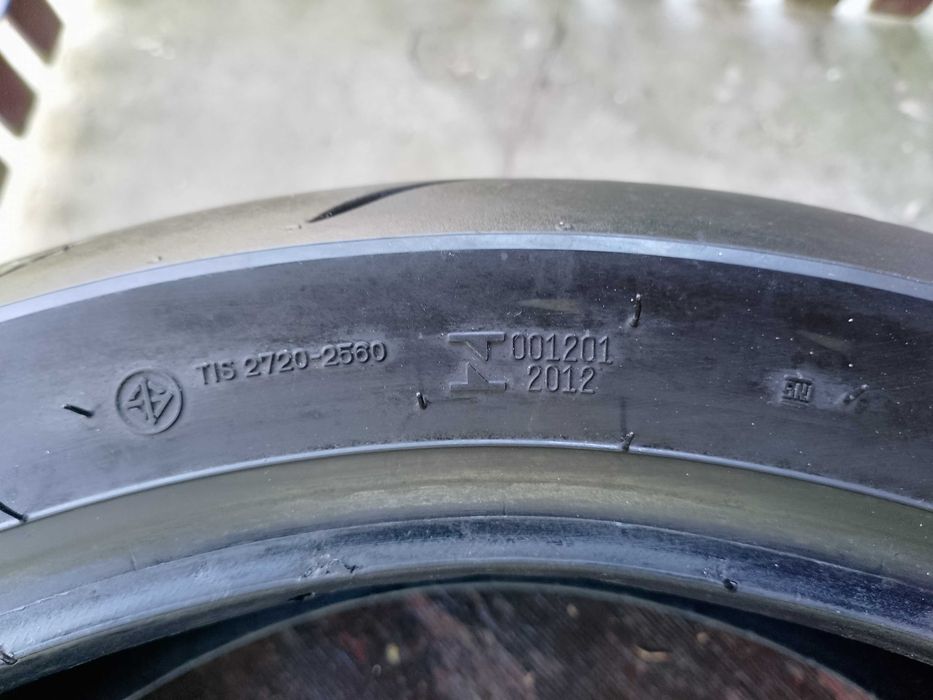 Opony motocyklowe Dunlop komplet 120/70R17, 180/55/R17