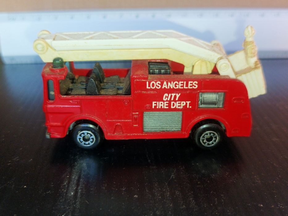 Carrinhos vintage bombeiros (lote de 8 unidades)