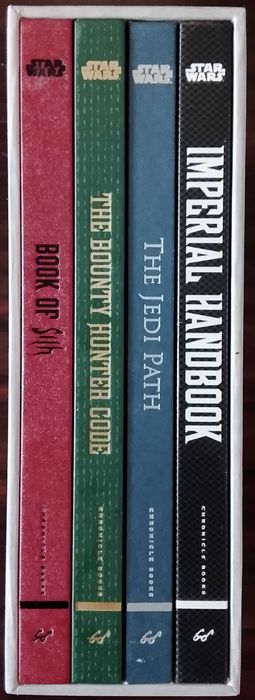 Star Wars: Secrets of the Galaxy Deluxe Box Set Capa Dura 4 Livros
