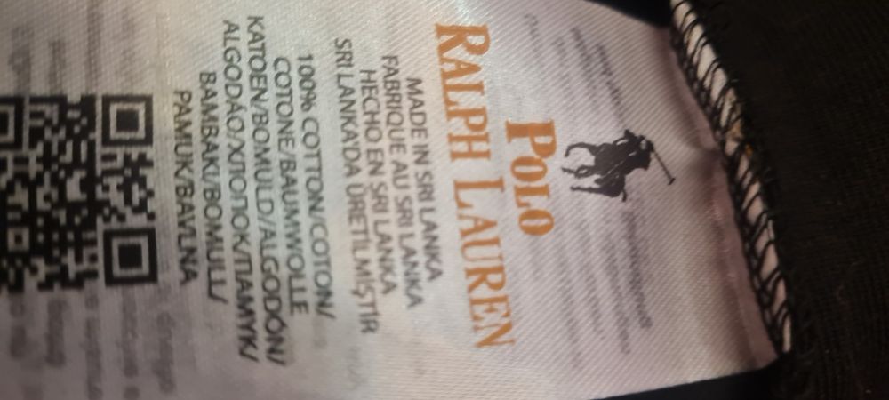 Dres czarny Polo mega dizain