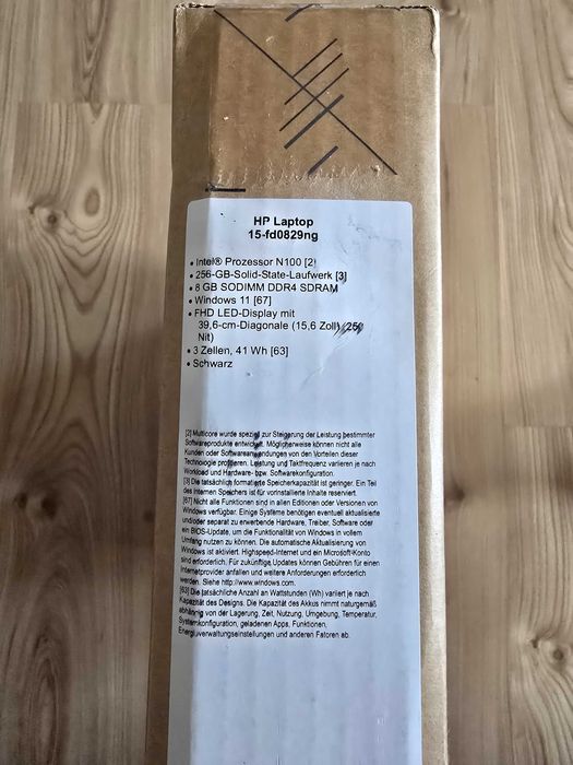 HP Laptop 15-fd0829ng