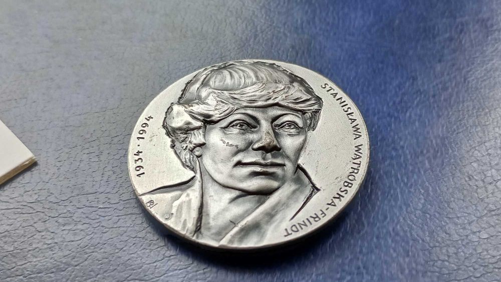 Stare monety Medal Frindt 2008 Stanisława Wątróbska