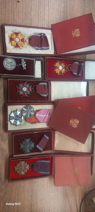 Odznaczenia prl  8.sztuk