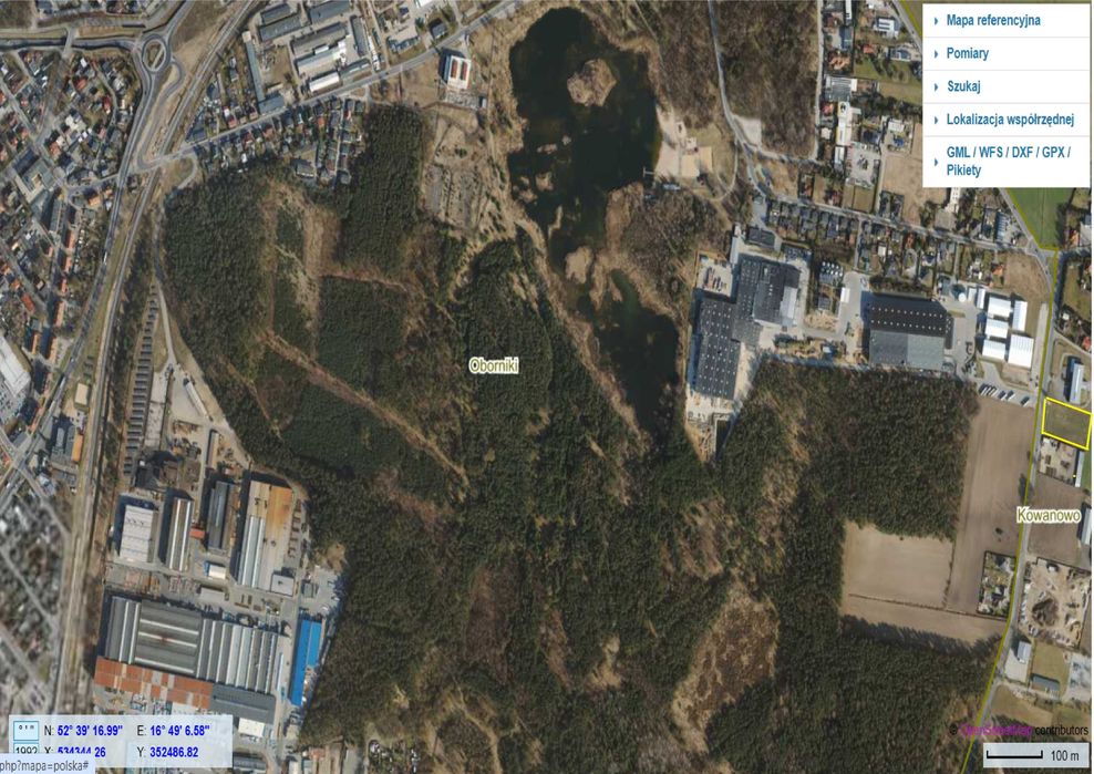 WYNAJMĘ DZIAŁKĘ / PLAC W OBORNIKACH PRZY UL. POLNEJ - 4000 M. Blisko centrum. Teren ogrodzony. - Widok 5