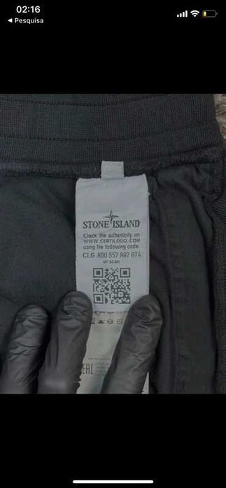 calções stone island