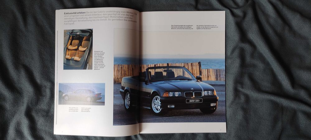 Prospekt BMW 3 E36 Cabrio