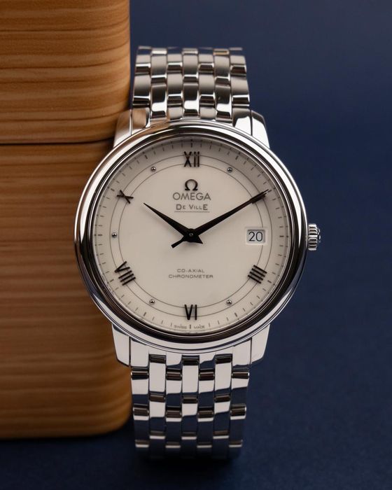 Zegarek męski Omega De ville Prestige Co-Axial 424.10.37.20.04.001