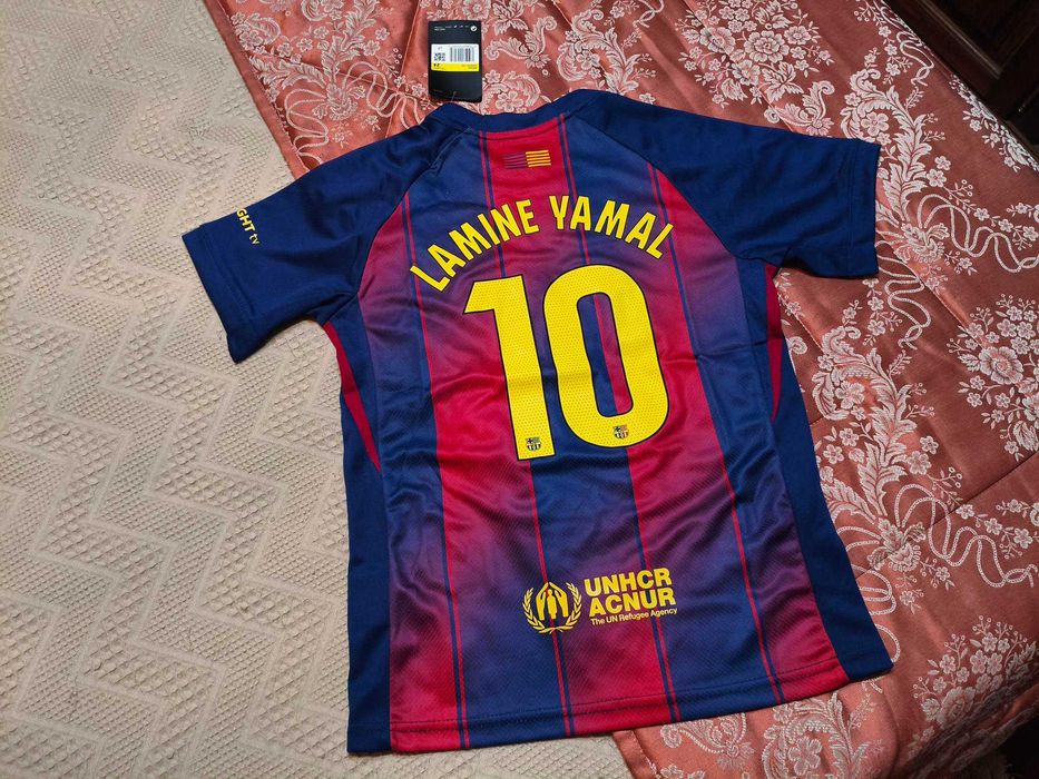 Camisola CRIANÇA Lamine Yamal Equipamento BARCELONA | NOVO