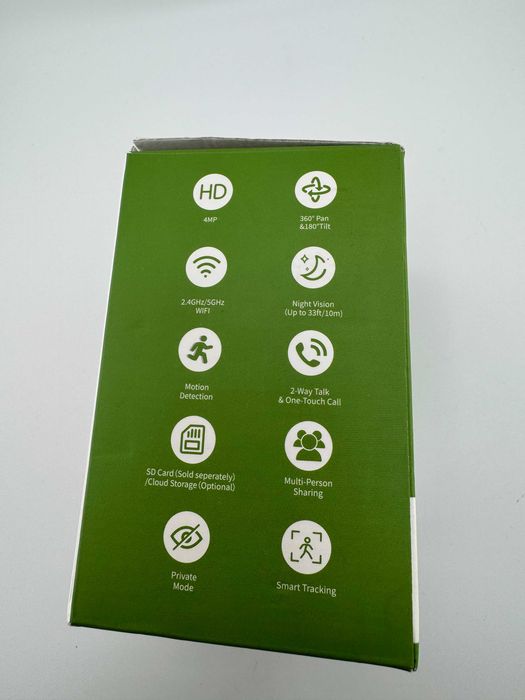 Symynelec c5 Kamera 2k 4mp wewnętrzna 360° nocna wizja alexa 2,4/5 ghz