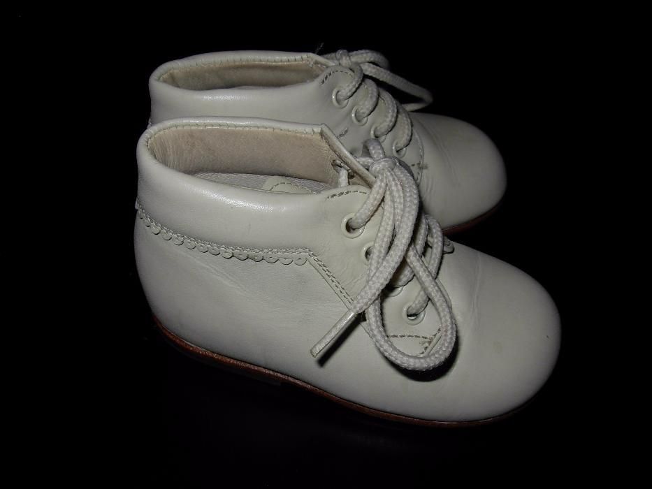 Sapatos de baptizado em couro nº20