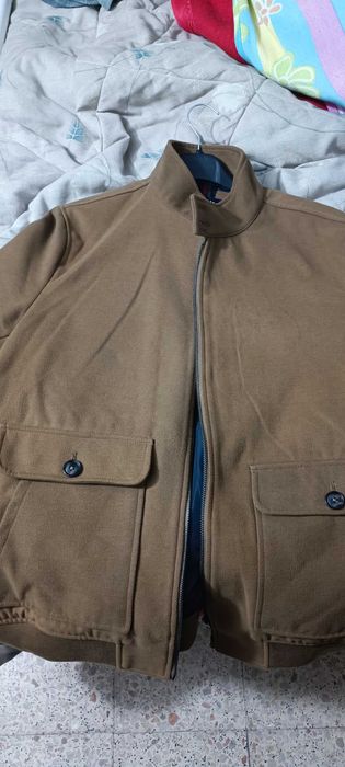 CASACO BOMBER EM TECIDO