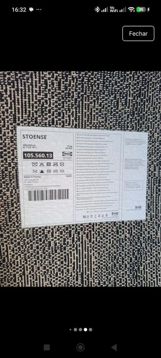 Carpete IKEA 3*2m