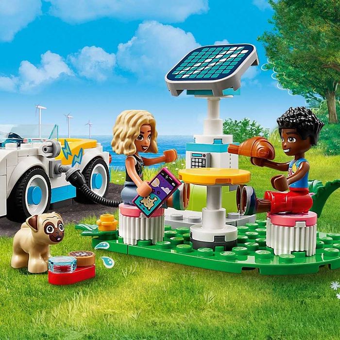 Klocki Lego Friends 42609 Samochód elektryczny i stacja ładująca