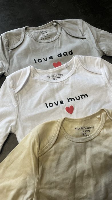 НОВІ бодіки 68,74, 80 розміри