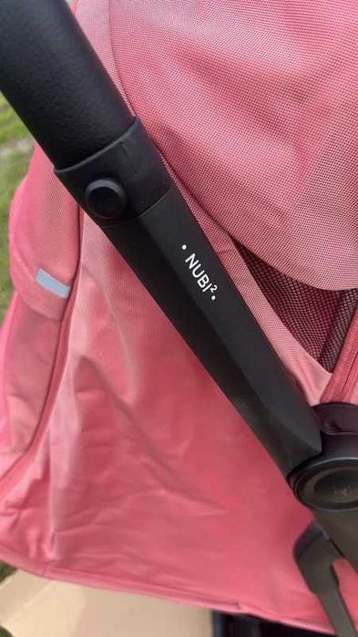 Wózek spacerowy dla dzieci różowy Nubi 2 Kinderkraft