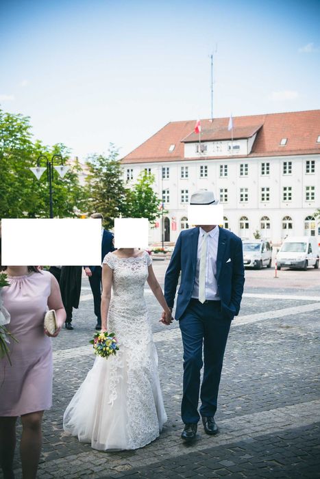 Sukienka ślubna, rozmiar M.