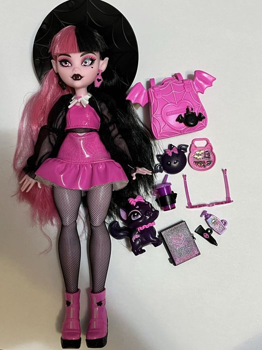 Лялька monster high draculaura core refresh g3 монстер хай дракулаура