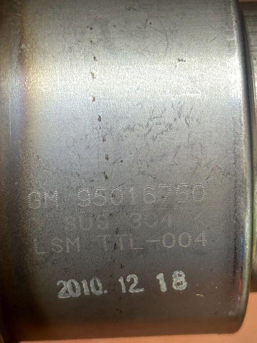 Peça Chevrolet Orlando tudo turbo para intercooler